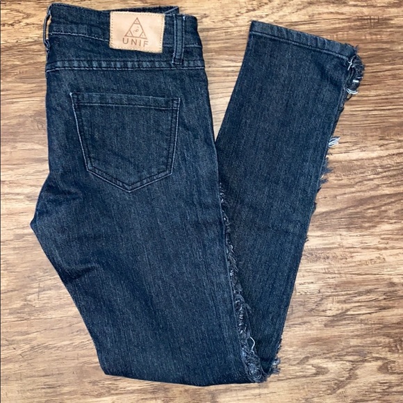 UNIF Tribal Fringe Santa Fe Jeans - Picture 2 of 5